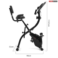 Foldable Exercise Bike, X bike , Cardio Bike , Exercise Bike, Exercise Cycle , Exercise Cycle Fitness bike LCD Display -  Fitness Spinning Exercise Bike. 