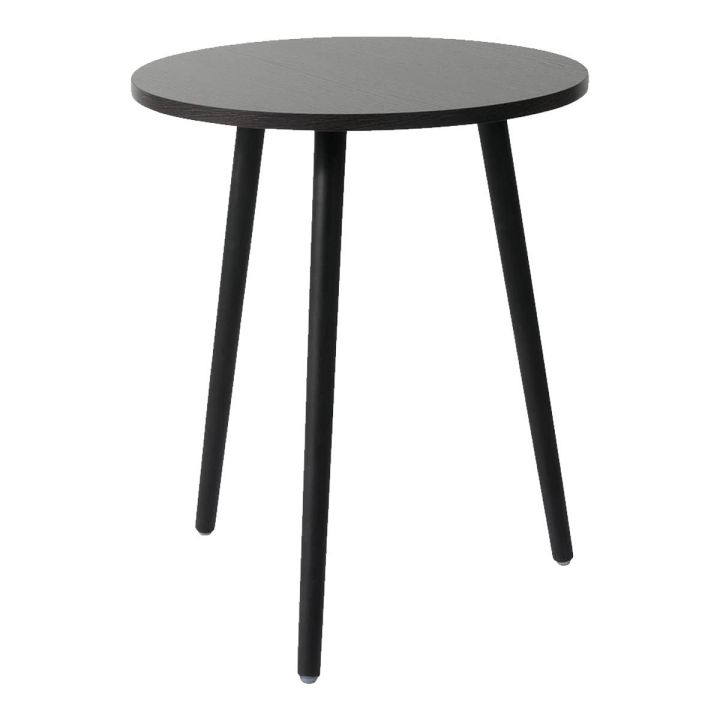 Side Table, Round Modern Home Decor Coffee Tea End Table for Living Room, Bedroom and Balcony, Easy Assembly