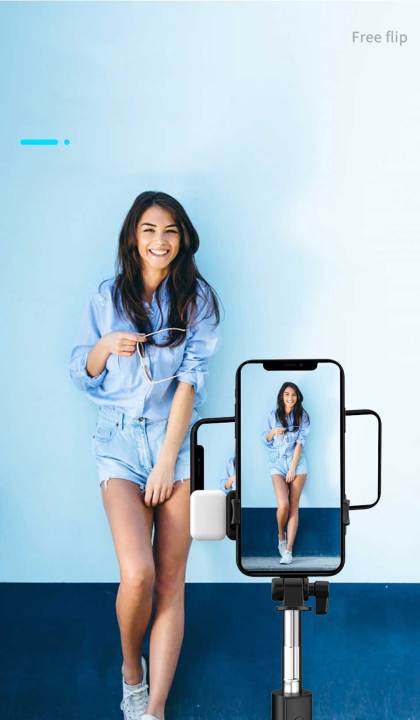 Best%20Vlog%204%20in%201%20Wireless%20Selfie%20Stick%20Tripod%20Bluetooth%20Shutter%20selfie%20Light%20foldable%20Selfie%20stick%20for%20all%20Phone%20Extendable%20With%20charging%20Cable%20Detachable%20Bluetooth%20Shutter%20-%20Image%207