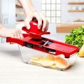 High Quality 10 In 1 Mandoline Slicer Vegetable Grater, Cutter with Stainless Steel Blades. 