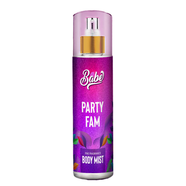 Babe Party Fam Body Mist 110 ml - Body perfume For Daily & Party Use - Best Gift For Valentine