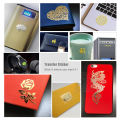 Customized Gold Golden Chrome Vinly Cut Sticker Self Adhesive. 