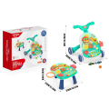 Sit To Stand Baby Learning Walker With Wheels,baby Activity Walker,2 In 1 Baby Push Walkers. 