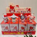 New Cartoon Sanrio Blind Box Cute Kuromi Doll Decoration Melody Handmade Model Children's Day Gift. 
