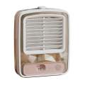 Portable Mini Air Conditioner Cooler Fan Water Cooler Table Fan USB Rechargeable Fan Humidifier Night with Light for Office Desk. 