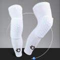Curry football basketball knee pads men's honeycomb anti-collision running training warm knee men's and women's long and short protective gear. 