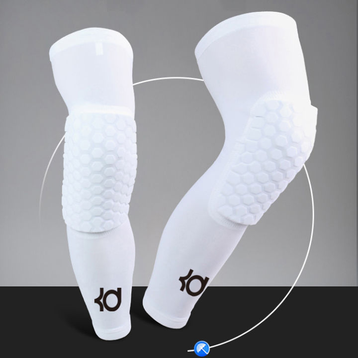 Curry football basketball knee pads men's honeycomb anti-collision running training warm knee men's and women's long and short protective gear