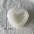 3D Candle Moulds Love Heart Design Silicone Mold DIY Car Pendant Gypsum Plaster Heart Mold Diamond Candle Molds Soap making. 