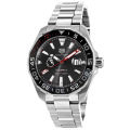 Tag Heuer Aquaracer Calibre 5 Premiere League Edition Silver Stainless Steel Black Dial Automatic Watch for Gents - WAY201D.BA0927. 