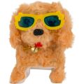 Battery Operated Walking Dog Toy For Kids Barking Light Sound Color Random. 