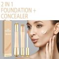 New Double Concealer Foundation Stick Moisturizing Coverage Contour Acne Long Lasting Brighten Waterproof Makeup Spots E8v2. 
