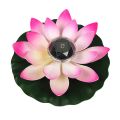Solar Powered Led Flower Light Floating Fountain Zwembad Accessoires Pond Garden Pool Lamp Piscina Outdoor Lighting Led Light-Pink. 