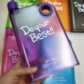 Ultra Slim Flat Stylish Notebook Water Bottle 350 ml for Home Office and Travelling Multi usage. 