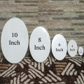 Pack of 5 Round Canvas, Canvas Board for Painting, High Quality Canvas Best for Professional & Student Art# JS-Ro-Canvas-Vari-5Pcs-St-005. 