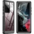 Waterproof Built-in Screen Protector Case For Samsung Galaxy S22 Ultra Full Protection Heavy Duty Shockproof Anti-Scratched Rugged Cover. 