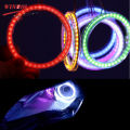 Led Angel Eyes White Red Blue Yellow Moto Halo Ring Light Angel's Eye Headlamp DRL Daytime Running Lamp Led Bulb Car Accessories. 