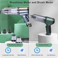 Portable 3 in 1 Mini Car Vacuum Cleaner & Air Blower Cordless Handheld Auto Vacuum Cleaner For Car Interior, Home, Computer. 