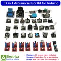 37 in 1 Arduino Sensor Kit with Plastic Storage Box | Beginner & DIY Electronics Learning Set by Electrica. 