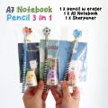 Kaki Jimat Fancy Stationery Party Door Gift Set for Birthday School Event Children Holiday Kids Budak Hadiah Stationery. 