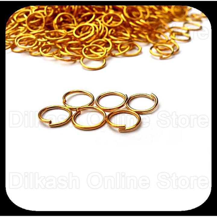 Jewellery sets making Jumping Circles - Golden