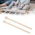 2Pcs Percussion Mallets Lightweight Kids Beginners Students Musical Parts for Xylophone Woodblock. 