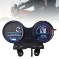 Motorcycle digital meter for ybr all models ybz/dx/125( electric rpm bright display imported quality/waterproof). 