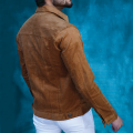 Men's Camel Corduroy Jacket. 