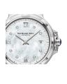 Raymond Weil Womens Parsifal Silver Stainless Steel Quartz (8) Diamonds White Mother of Pearl Dial Silver Steel Bracelet Watch-RW5180-ST-00995. 
