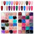 576 Pcs Box Colorful Artifical Nails Acrylic Full Cover Nail | Fake Nails | Fancy Artifical Nails | French nails | Nails For girls In Multicolours. 