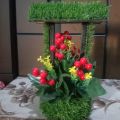 Beautiful Bouquet For Side Table  Guldan for Room and Office decoration. 