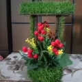 Beautiful Bouquet For Side Table  Guldan for Room and Office decoration. 