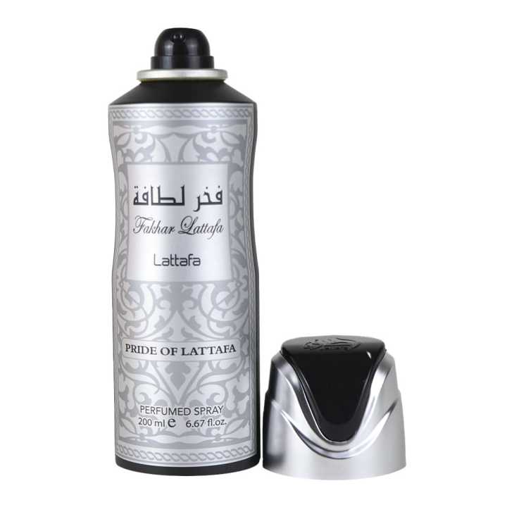 Fakhar Lattafa Silver Men Body Spray 200ml