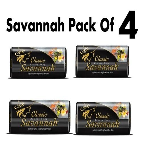 Savannah Pack Of 4 - Classic Savannah Beauty Soap Bar -(family Size) Price in Pakistan