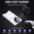 RS7 True Wireless Sports Earbuds with Dual LED Display and IP7 Waterproof for Sports 40hrs Playtime Bluetooth 5.3. 