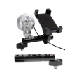 Motorcycle Handlebar Mirror Extender Mounting Bracket Universal fit for HONDA for Multi-Function Modified Lighting Stent Motorcycle Light Holder Handlebar Extender. 
