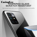 Casinglee For Redmi 10 case Glass silicon Full Protection Tempered Glass Back cover for Xiaomi Redmi10 Phone cases For girls and Boys. 
