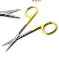 Premium Quality Dental Iris Scissors Straight TC Veterinary Surgical Soft Tissue Trimming Scissors Tungsten Carbide Inserts. 