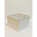 3x3 PVC Plastic Box Recessed (Concealed). 