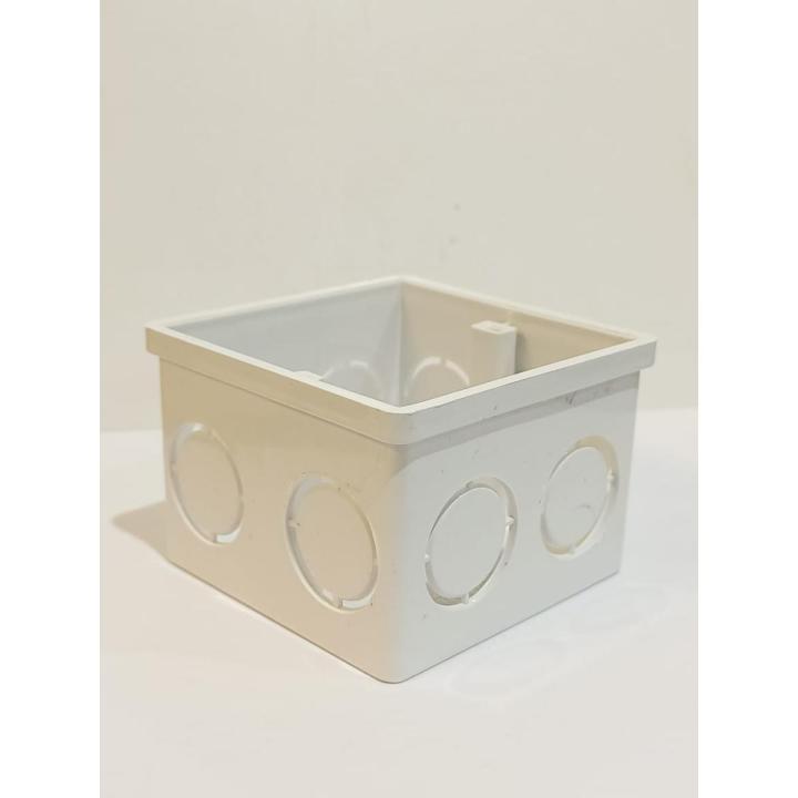 3x3 PVC Plastic Box Recessed (Concealed)