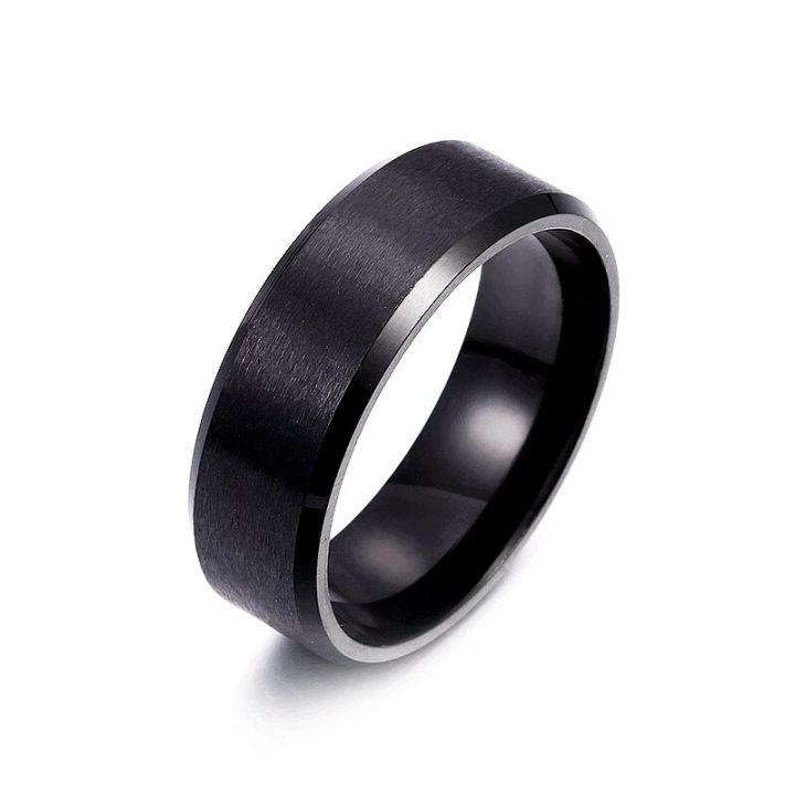 【wholesle668 Store】Fashion Stainless Steel Cool Band Wholesale Party Gift Cheap price wholesale ring