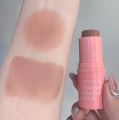 Waterproof Matte Face Blush Stick Long-lasting Natural Cheek Contour Tint Blush Cream Makeup Mineral Red Rouge Cosmetics. 