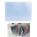 【ETOP】[ready] Plastic PVC Clear Pouch Name   Holder for Case Organizer Keeper Poc. 