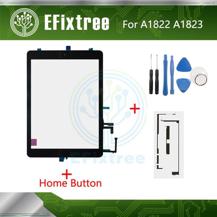 New A1822 A1823 touch panel display screen For iPad 5th Generation 5 Touch Screen Digitizer Top Outer Panel Front G