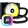 Corsair H55 RGB 120mm Liquid CPU Cooler - CW-9060052-WW. 