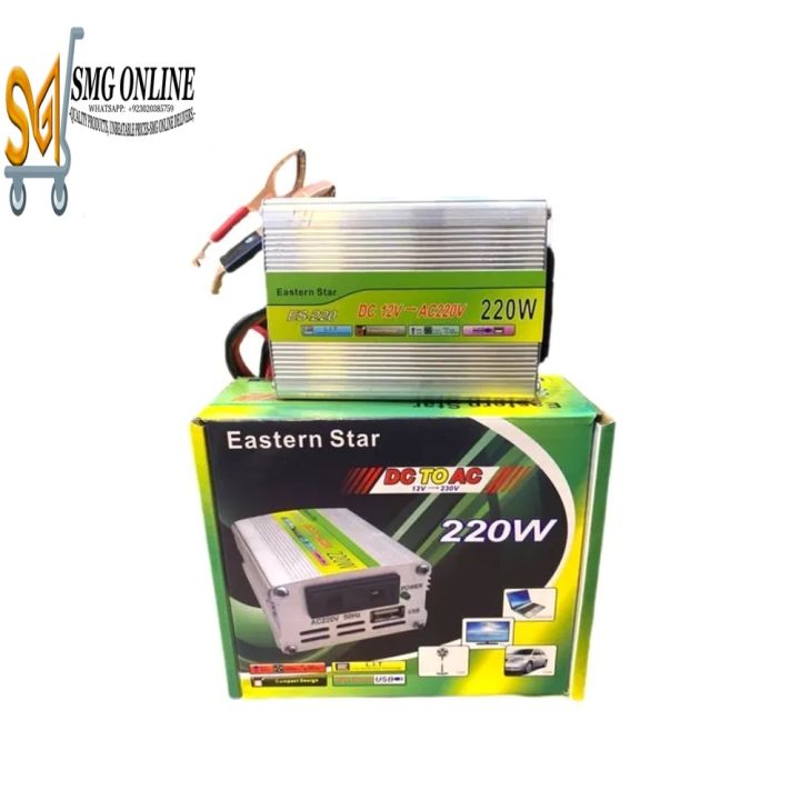 Eastern%20star%20220%20Watt%20Power%20Inverter%20-%20Dc%20To%20Ac/12v%20Dc%20To%20220v%20Ac%20Mini%20ups%20-%20Image%202