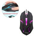 professional Ergonomic RGB wired Mouse Gaming optical Mice 1600DPI USB 2.0 head - High quality material. 