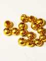 40grams of Premium Gold and Silver Spacer Beads for DIY Jewelry & Crafting, 8mm/5mm/3mm Sizes. 
