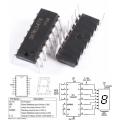 2pcs 74LS47N BCD To 7 Segment ADecoder driver. 
