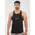 Men's Tank Tops Sleeveless Muscle Shirt Workout Fitness Gym Shirts - Black. 