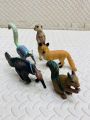 Wild Animal Collection Set - 5 Pcs, Squirrel, fox, moati. 